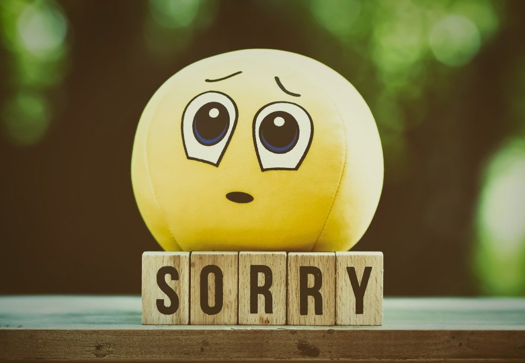 すぐに使える お詫びや謝罪の気持ちを伝える英会話 知っておきたい英単語１０選とその例文 英語で何する やさしい英語のブログ